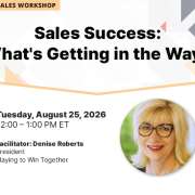 Sales Success: What's Getting in the Way?